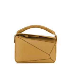 LOEWE Beige leather small Puzzle handbag A510S21XAE SAHARA