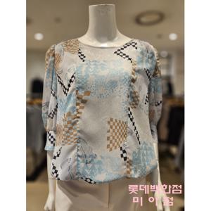 [요하넥스]벌룬소매나염블라우스 J3B5B07