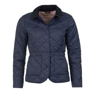 바버 여성 Deveron 퀼트 자켓 LQU1012NY71