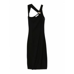 [LANVIN] 여성 니 Length Arpege 원피스 RWDR0039602410 블랙 /8