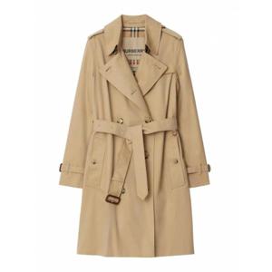 [BURBERRY] 여성 니 Length 코트 8079411096 베이지 /8