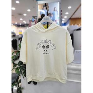 에꼴리에 세이브존06 모티브 후드티셔츠 23B0456