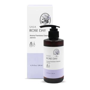 [라라로즈데이] 저자극 아로마 페미닌 여성청결제 200ml(자스민)