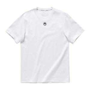 마린세르 MTO096 CJER0009 WH10 문 로고 자수 공용 반팔티