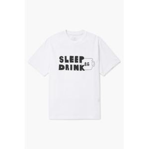 코오롱스포츠  남녀공용 그래픽 티셔츠 (SLEEP DRINK) JWTCM24801WHX