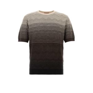 미소니 반팔 티셔츠 US24WL0FBK040W S80CA STRIPPED