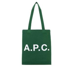 A.P.C. Green canvas Lou shopping bag COGYXM61442 KAG