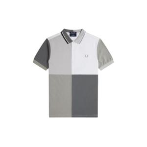 FRED PERRY X BEAMS 반팔 티셔츠 FP SM7187 51 100 WHITE