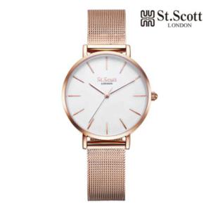 세인트스코트 여성메탈시계 ST7011L-RSR