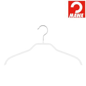 독일 정품 마와 옷걸이 실루엣 41F 화이트 자켓용 1개입