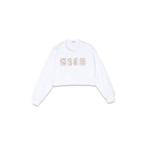 엠에스지엠 키즈 여아 화이트 스웨트셔츠 MS029449K_001
