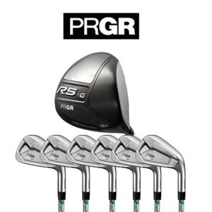 PRGR RS-G 고반발 남성드라이버 10.5도R + 02 6아이언세트 NS 95