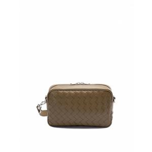 [BOTTEGA VENETA] 남성 크로스 바디 백 Medium Intrecciato 카메라 Bag 755923V2HL12934 그린 /8