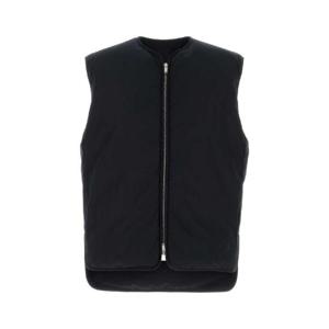 JIL SANDER 블랙 코튼 다운 재킷 J47AF0150J45296 400