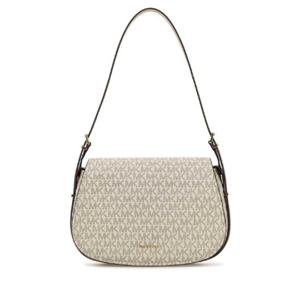 MICHAEL BY MICHAEL KORS Printed canvas Moore shoulder bag 30R5GL0M2B VANILLAACRN