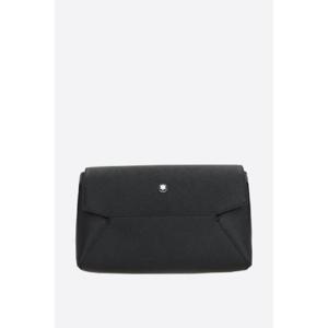 MONTBLANC 사토리얼 스몰 텍스처 가죽 크로스바디 백 198219BLACK