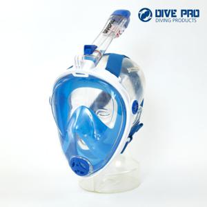 다이브프로 풀페이스스노쿨링 스노쿨링마스크풀페이스 스노쿨세트 DP-260FD BU