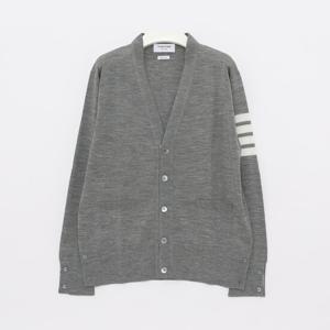 톰브라운 24FW 사선완장 메리노 울 가디건 MKC002A Y1014 058