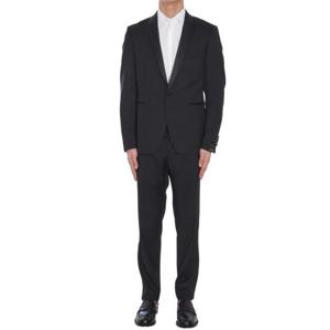 딸리아또레 남성 블랙 버진 울 수트 세트 SFBR18A01 060001 N5012