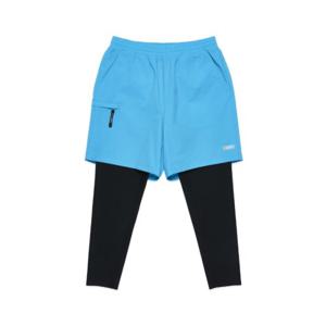 K252UWL610 5부 레이어드 워터레깅스 TURQUOISE