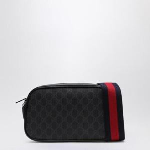 GUCCI GG 슈프림 패브릭 숄더백 블랙/그레이 792097FADJA/XH_GUC-1042