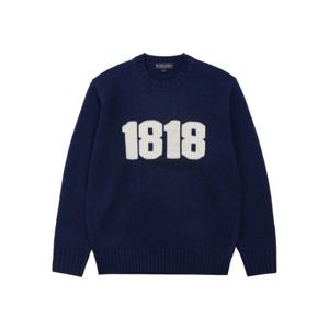 [브룩스브라더스] BB_1818 아카이브 울 인타샤 스웨터 (네이비) (BBWRMM3305QDF)