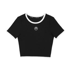 [마린세르 MARINE SERRE] WTO087A CJER0011 BK99 여성 반팔티