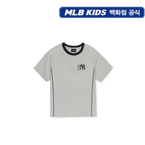 MLB키즈 모노그램 아웃도어 빅럭스 반팔티 (7ATSM055350GRL)