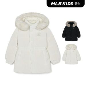[MLB키즈]베이직 여아 글로시 구스 미드다운 (2color)7FDJB0946-SET