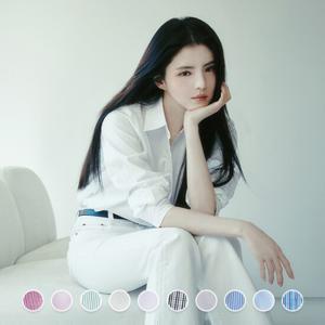 [지오다노/본사] 345501 한소희 포플린 셔츠_10color