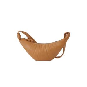 르메르 미디움 크루아상 백 소프트 나파 레더 슈가 브라운 BG291-LL095-434