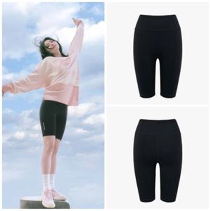 [휠라] FILA 여성용 트레이닝 러닝 5부 바이커쇼츠 FS2IPH2251FBLK