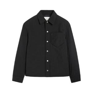AMI Paris 아미 드 꾀흐 패딩 오버셔츠 H25HJK248PA0009