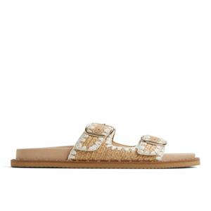 [ALDO KOREA] 알도 크라비스 라이트웨이트 플랫 샌들 - 오픈 내추럴 ADC1D097FZ109