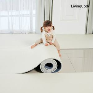 리빙코디 프리미엄 에코 말랑 PVC 롤매트 15T 110cmx2m (4종/택1) 놀이방매트 층간소음 셀프시공
