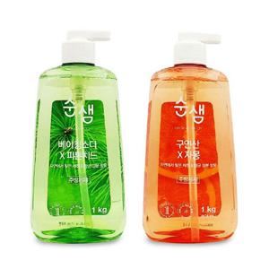 순샘 설거지세제1kg/ 자몽/ 피톤치드/ 야채과일세정 (W86D616)