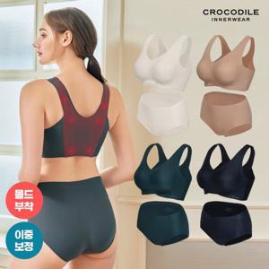 [크로커다일 언더웨어][크로커다일] 감탄 보정브라+팬티 8종세트 CD071R_00