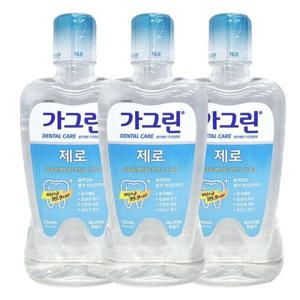 [동아제약]가그린 제로 구강청결제 750ml X 12개