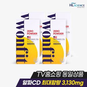 원핏 제로파우더 알파CD 알파시클로덱스트린 20포 x 4박스 (총 80포)