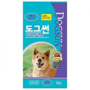 도그썬 진도견용 10kg 면역력 소화 변냄새감소 (WFH3B11)