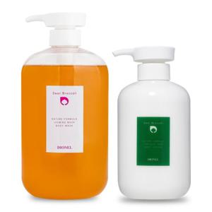 디오넬 디어브로콜리 바디워시 자스민 머스크 1000ml + 바디로션 투베로즈 솝 500ml