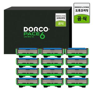 도루코  페이스6 온라인기획  면도날기획세트 총 12입