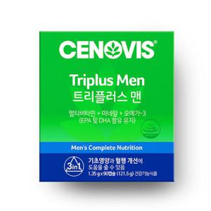 [세노비스] 남성 트리플러스맨 멀티비타민미네랄 (90캡슐, 45일분)