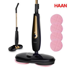 한경희생활과학 스위블 스팀 물걸레청소기 AM-7500BG/WG [살균케어+물분사기능+트윈헤드]