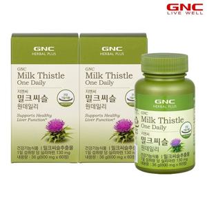 [GNC] 밀크씨슬 원 데일리 (60정) 30일분 x 2병