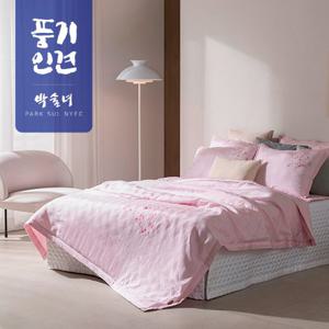 [퀸]프리미엄 국내산100% 풍기인견  박술녀 자수 침구세트