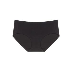 [크로커다일 이너웨어]감탄브라 인견쿨 슬림 V넥 스트랍 블랙 팬티 CDWPT1N91T