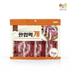 [XBJII5O5_48]한입먹개 오리 스틱 300g 강아지간식 애견간식