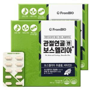 관절연골엔 보스웰리아 플러스 60정x2박스/2개월