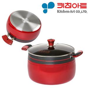 키친아트 인덕션냄비 주물냄비 28cm 곰솥냄비 국냄비